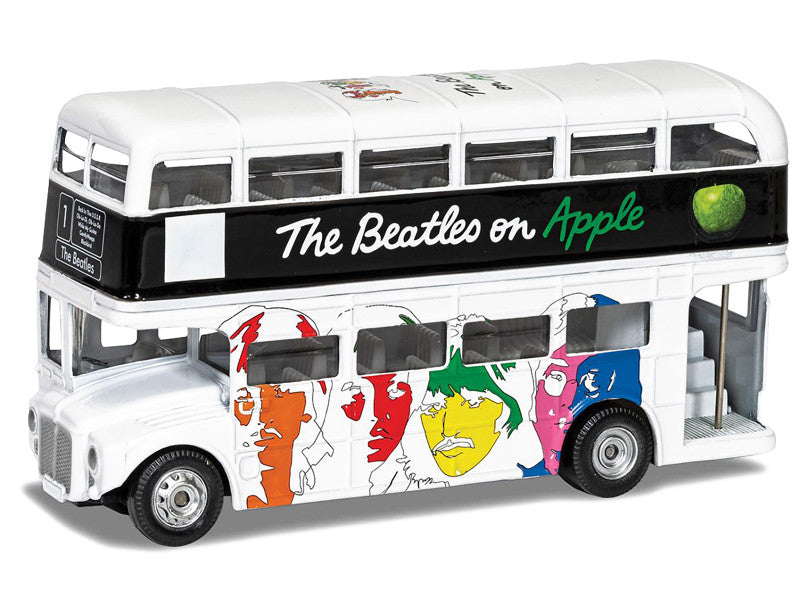 Limited edition - Beatles London Double Decker Bus "White Album" Diecast Model White