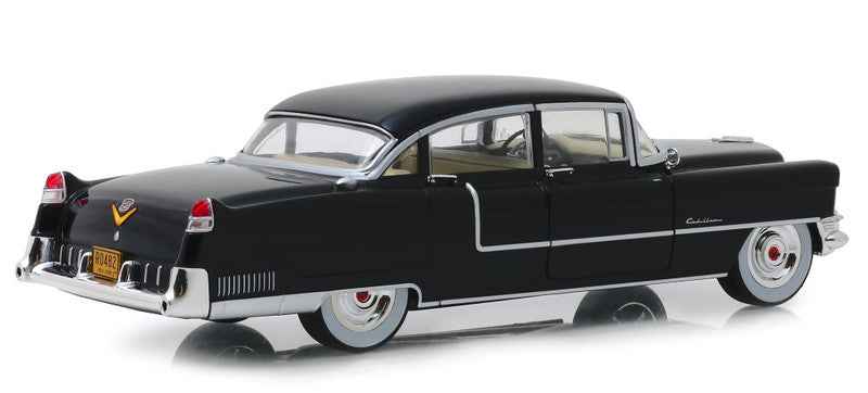 1955 Cadillac Fleetwood 60 Black "The Godfather" 1972 Movie Diecast Model 1:24