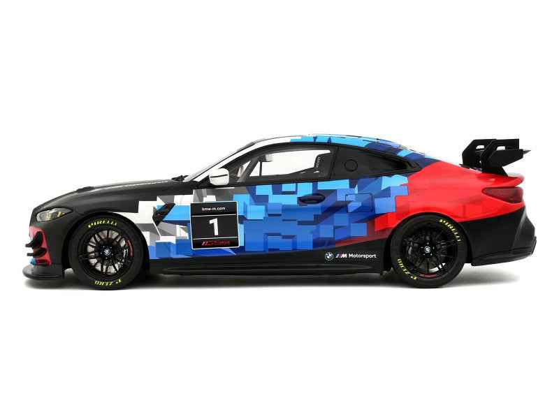 2024 BMW M4 GT4 #1 "M Motorsport Livery" Resin Model 1:18