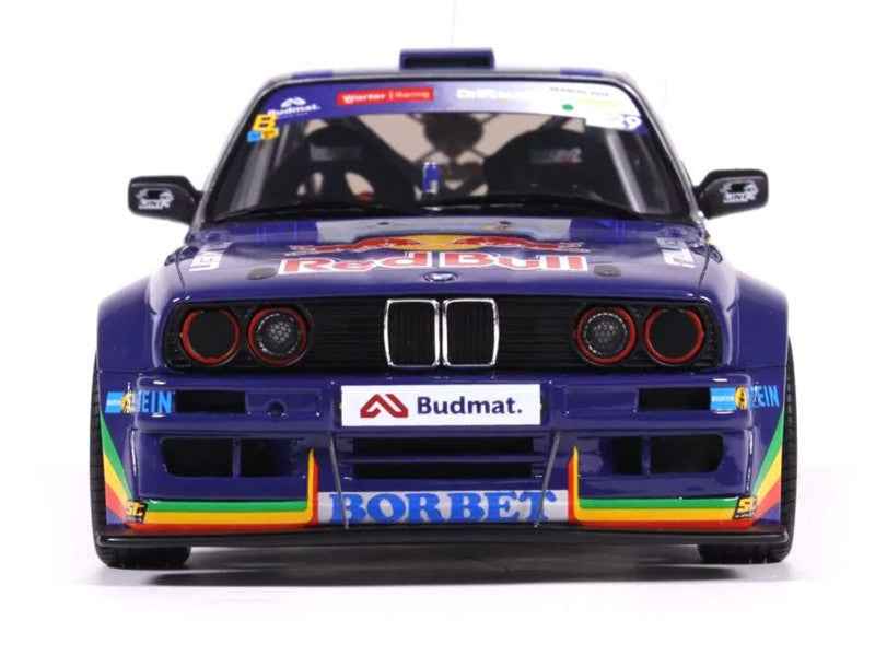 2023 BMW E30 V8 Drift "Red Bull Driftbrothers" Resin Model 1:18