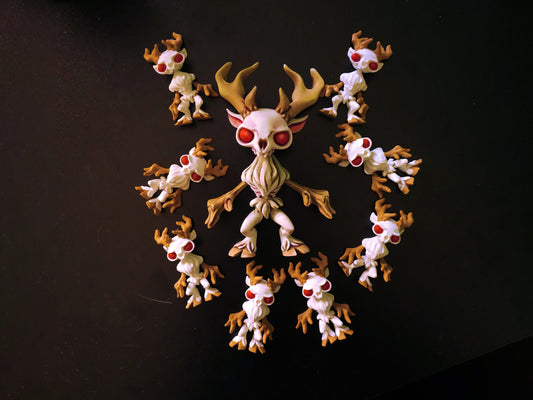 Articulated Mini Wendigo - Flexible Toy