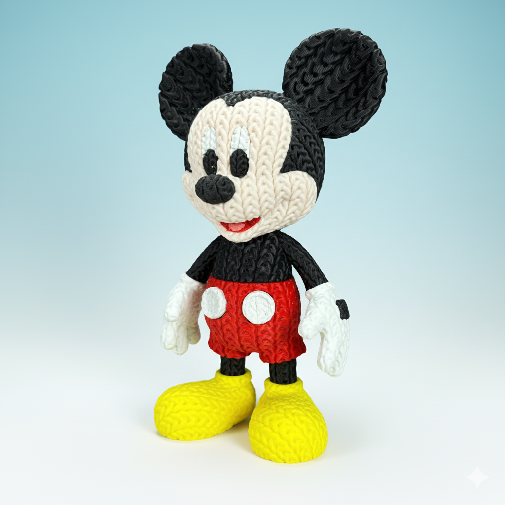 Mickey - Knitted
