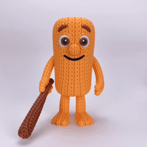 Tung Tung Tung Sahur - Knitted