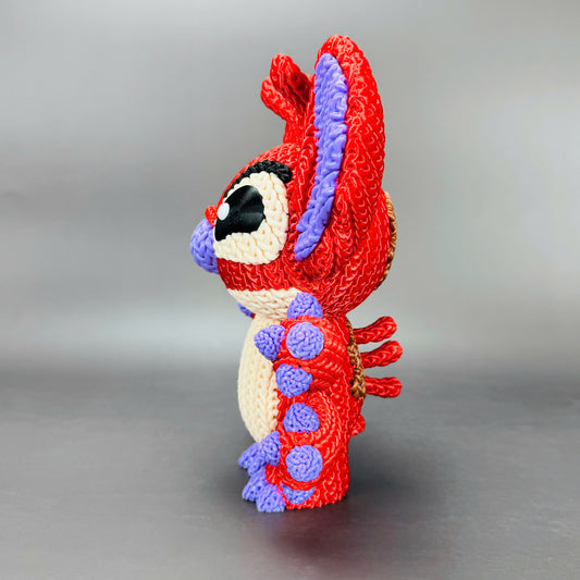 Leroy - Red Stitch - Knitted
