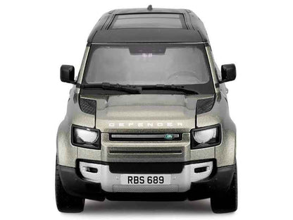 2022 Land Rover Defender 110 Green Metallic w/ Sunroof Diecast Model 1:24