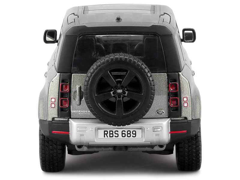 2022 Land Rover Defender 110 Green Metallic w/ Sunroof Diecast Model 1:24