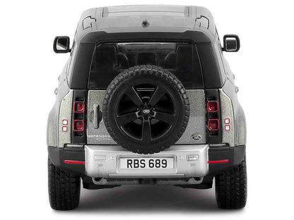 2022 Land Rover Defender 110 Green Metallic w/ Sunroof Diecast Model 1:24