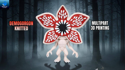 Demogorgon - Stranger Things - Knitted