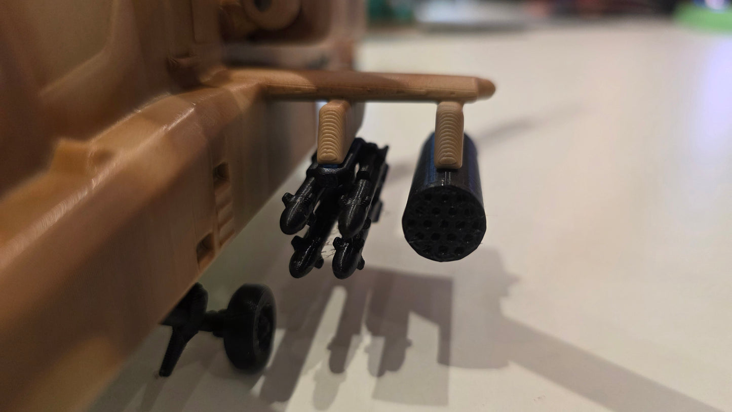 Apache AH-90 أباتشي القوات الجوية الأميرية القطرية - Slice 3D Printing Qatar