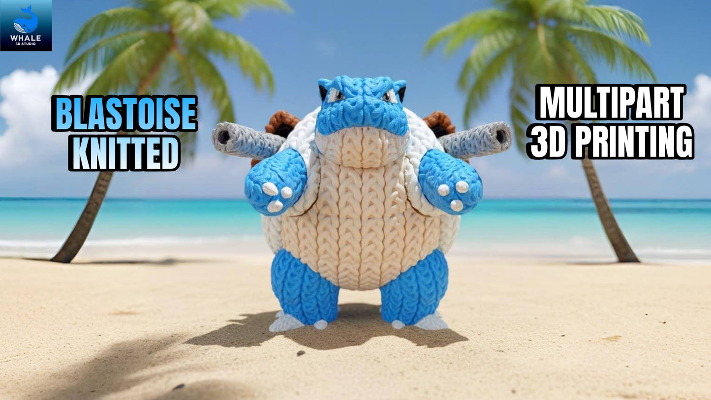 Blastoise - Knitted