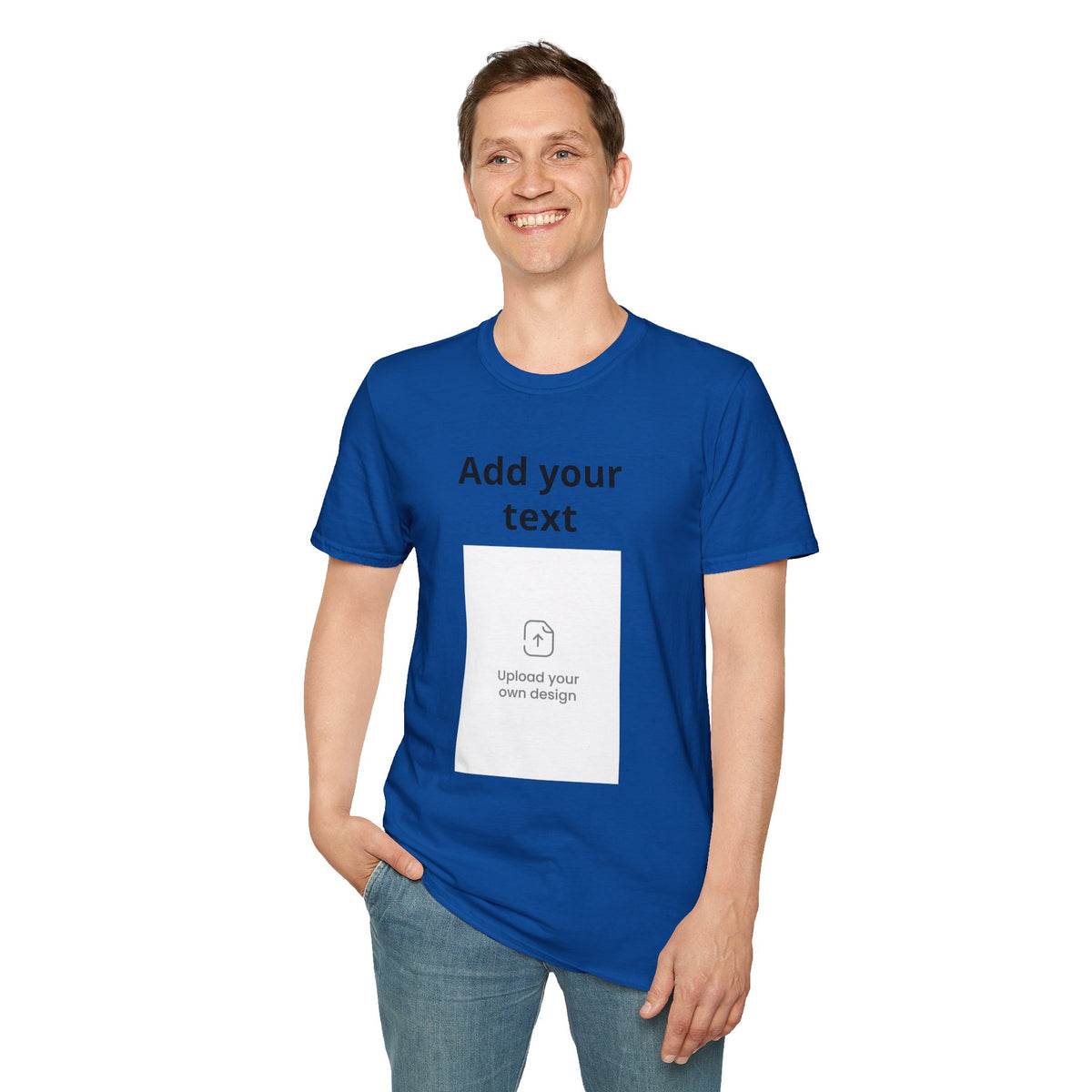Customizable T-Shirt — Personalized 'Add Your Text' Design