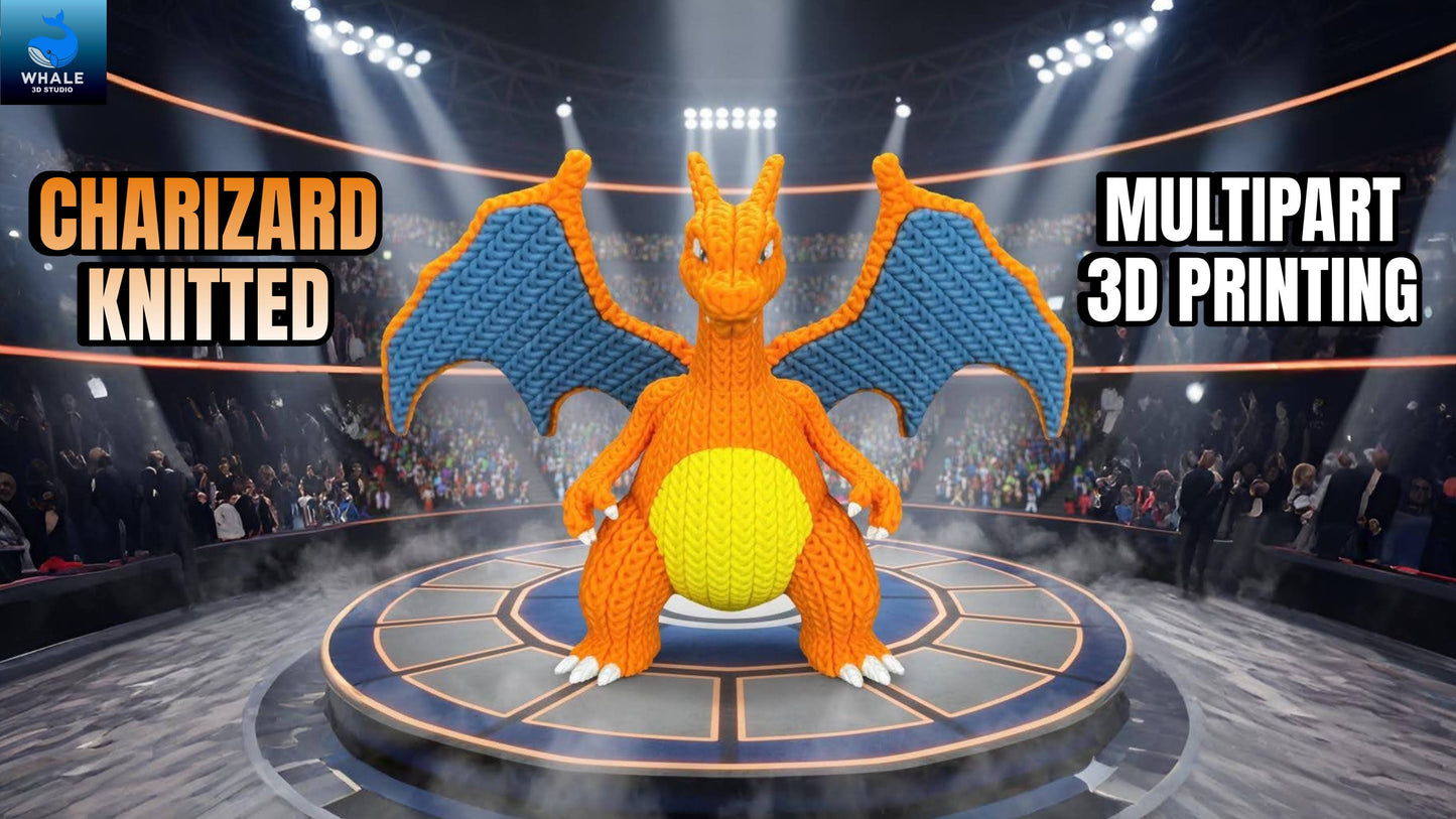 Charizard - Knitted