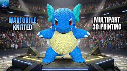 Pokemon Wartortle - Knitted