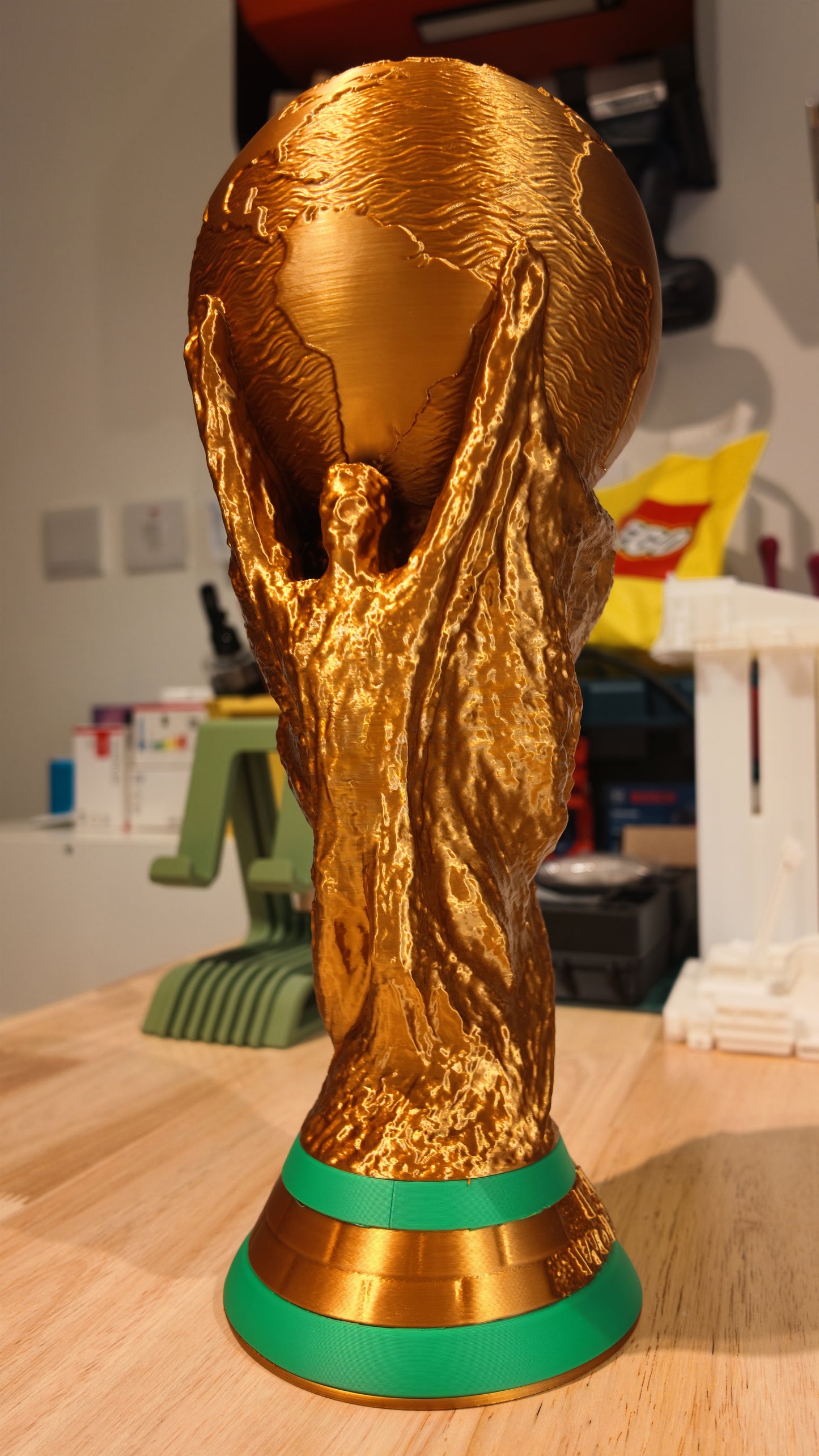 كأس العالم.. النسخة الحقيقية | World Cup Trophy.. real scale