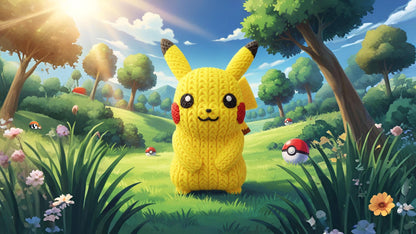 Pikachu - Knitted