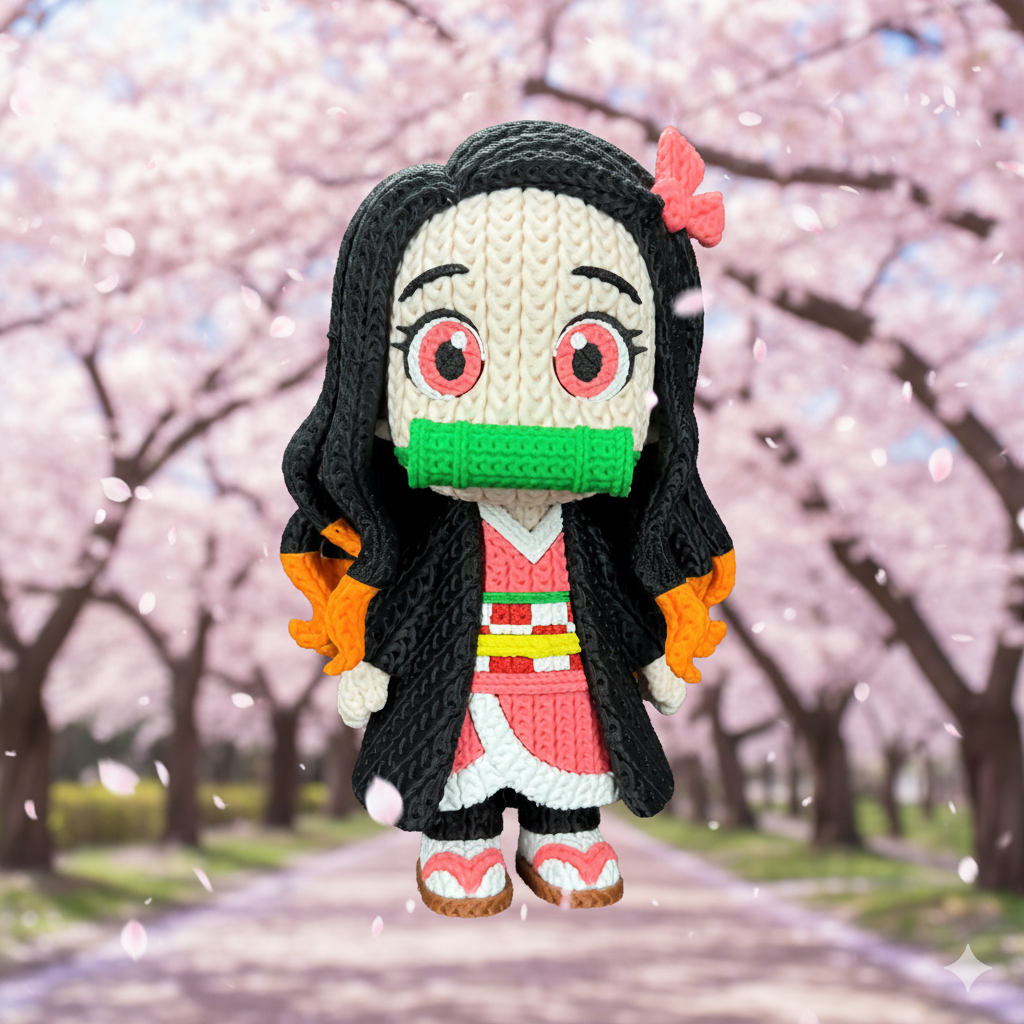 Nezuko - Knitted
