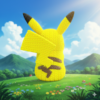 Pikachu - Knitted