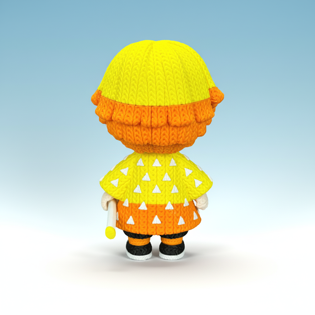 Zenitsu - Knitted
