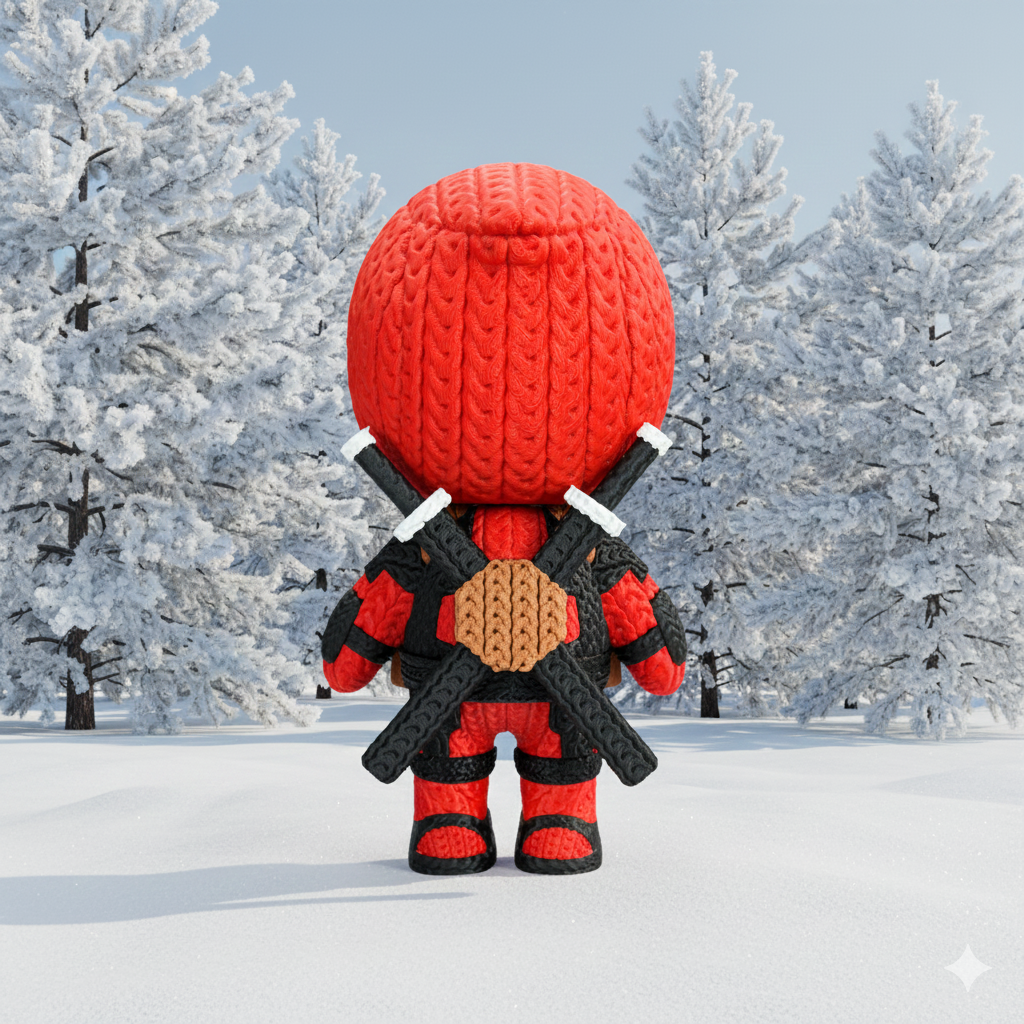 Deadpool - Knitted