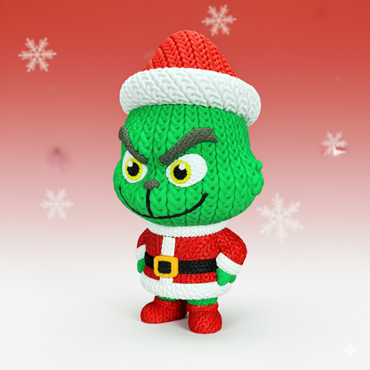 Grinch - Knitted - Christmas