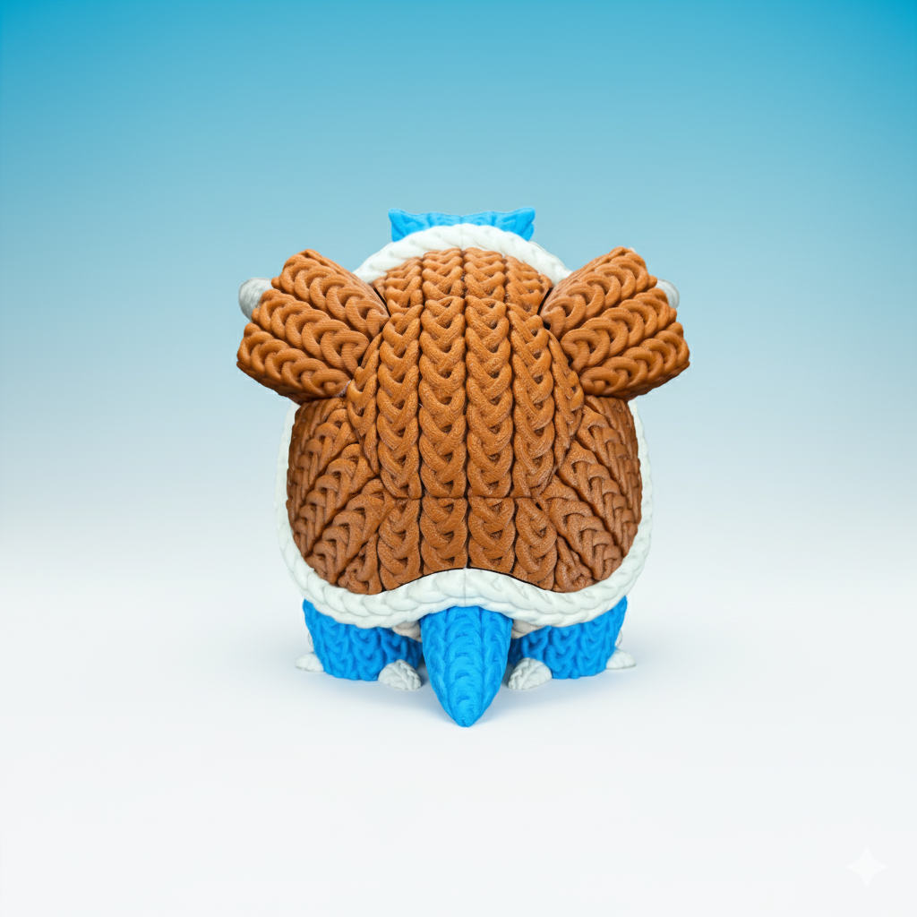 Blastoise - Knitted