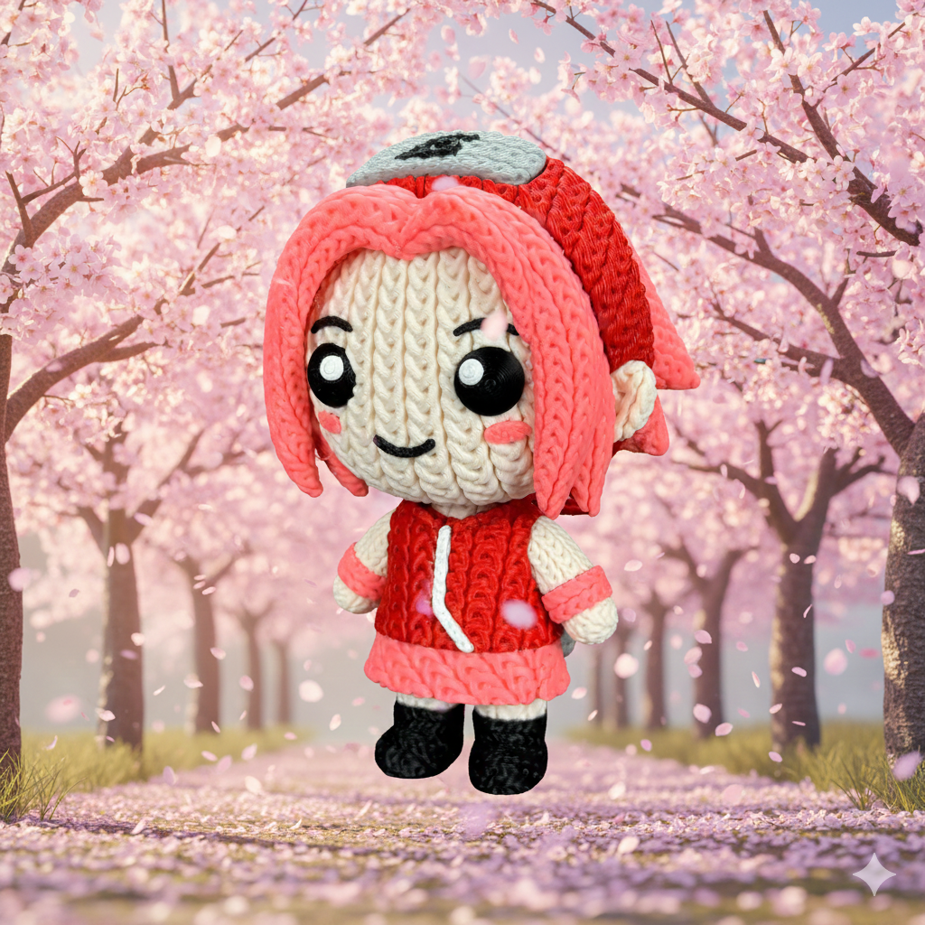 Sakura - Knitted