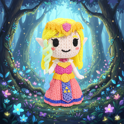 Princess Zelda - Knitted
