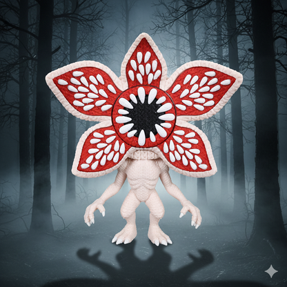 Demogorgon - Stranger Things - Knitted