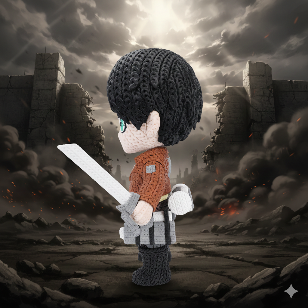 Eren Yeager - Knitted
