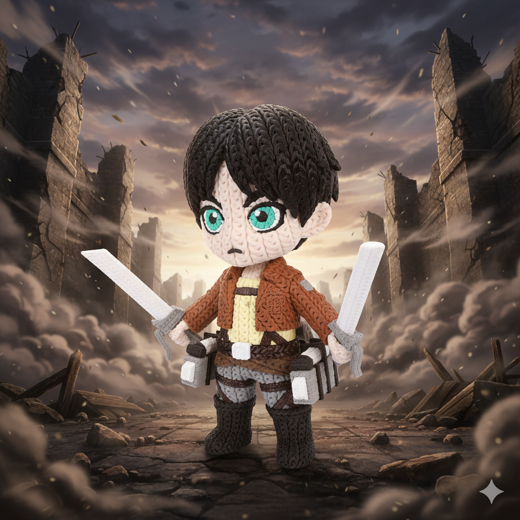 Eren Yeager - Knitted