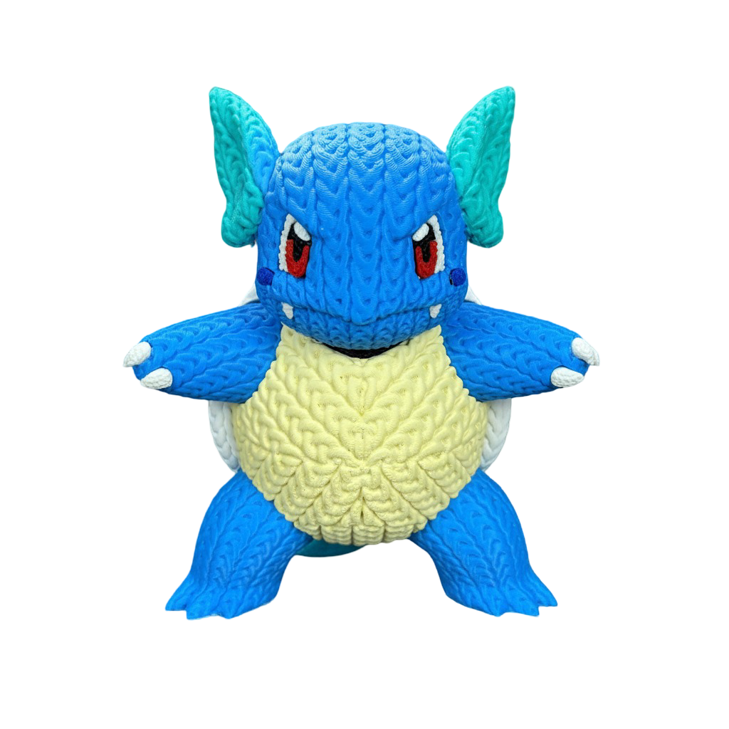 Pokemon Wartortle - Knitted