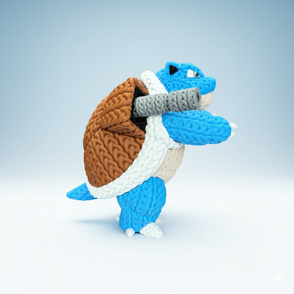 Blastoise - Knitted