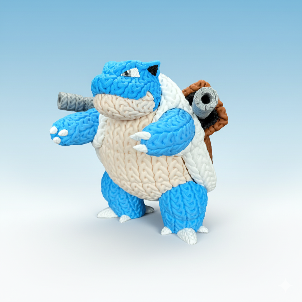 Blastoise - Knitted