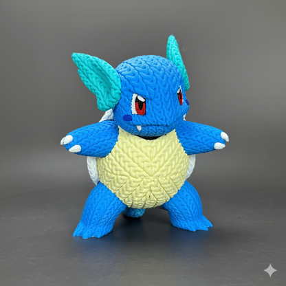 Pokemon Wartortle - Knitted