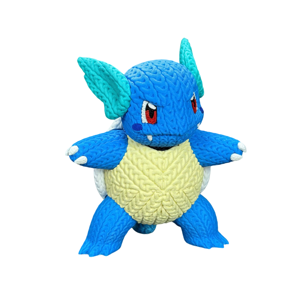 Pokemon Wartortle - Knitted