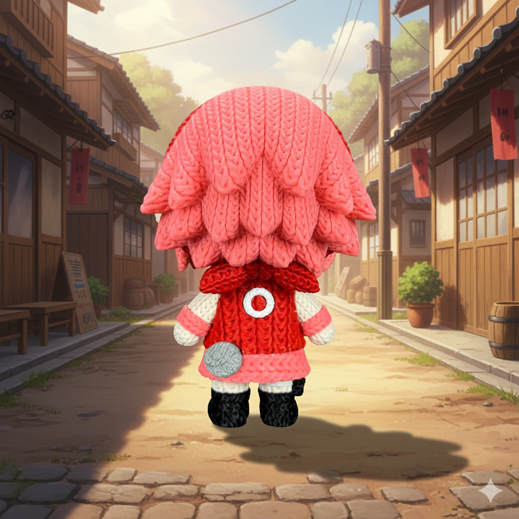 Sakura - Knitted