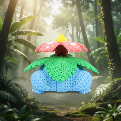 Pokemon Venusaur - Knitted