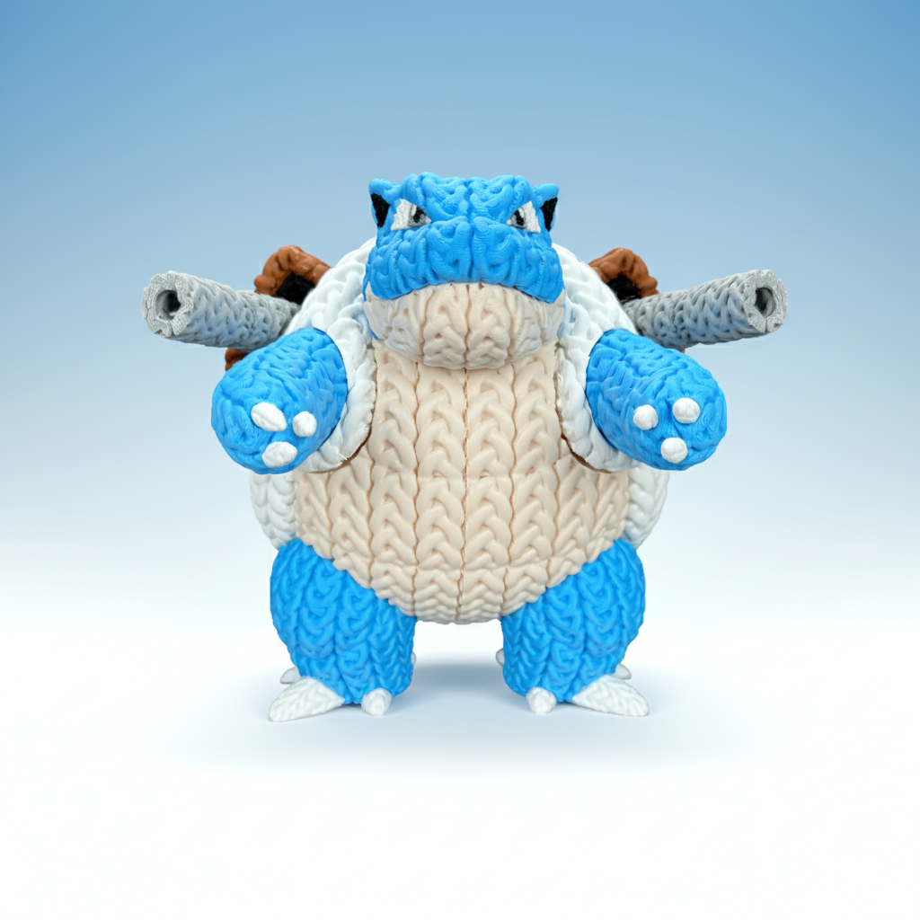 Blastoise - Knitted