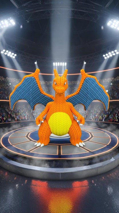 Charizard - Knitted
