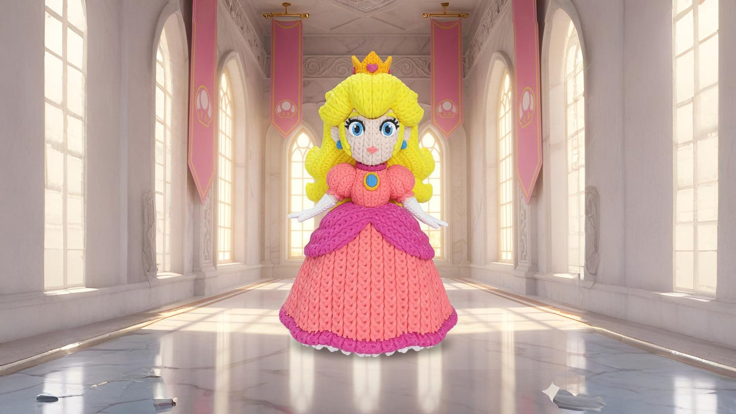 Princess Peach - Knitted