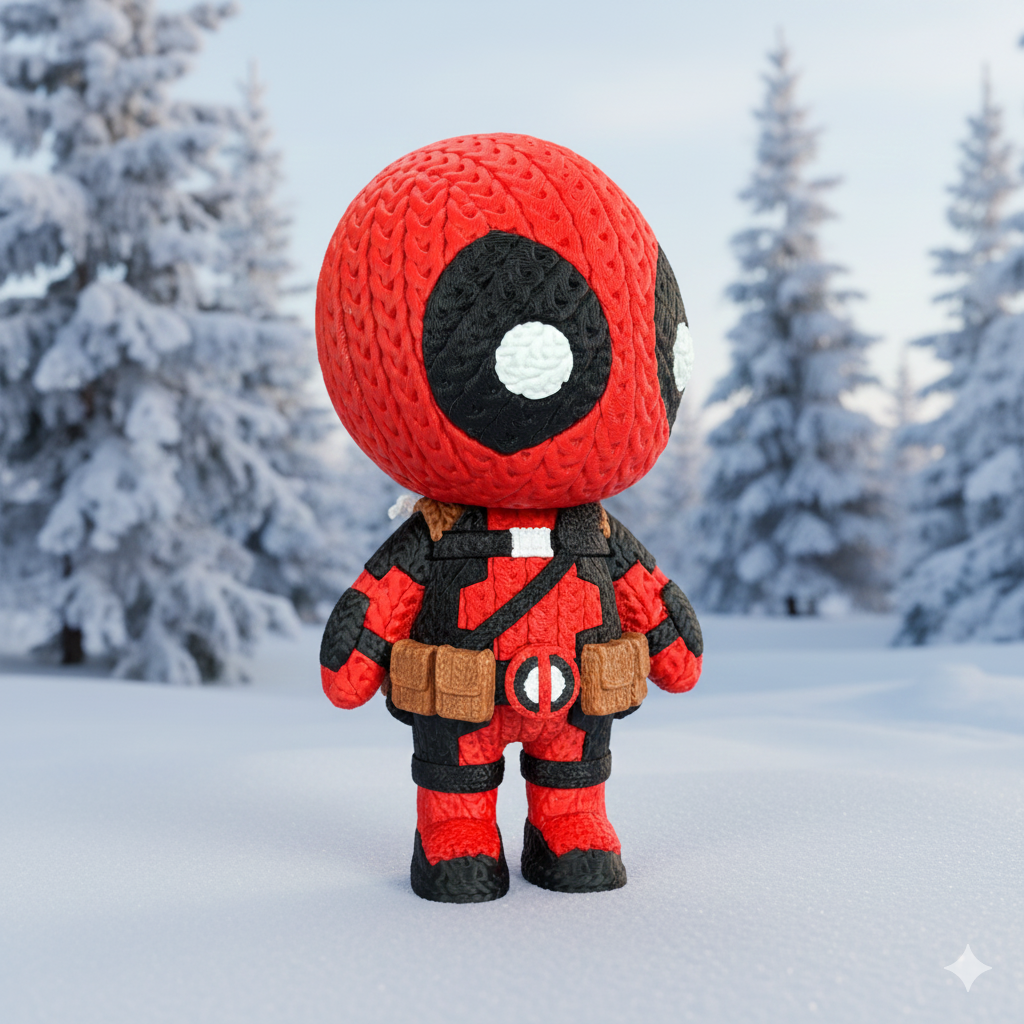 Deadpool - Knitted