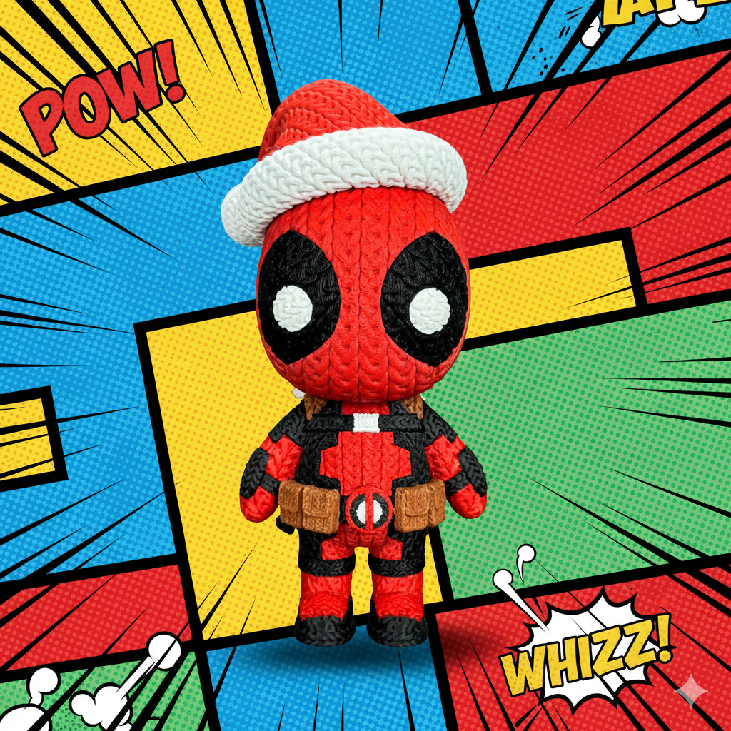 Deadpool - Knitted