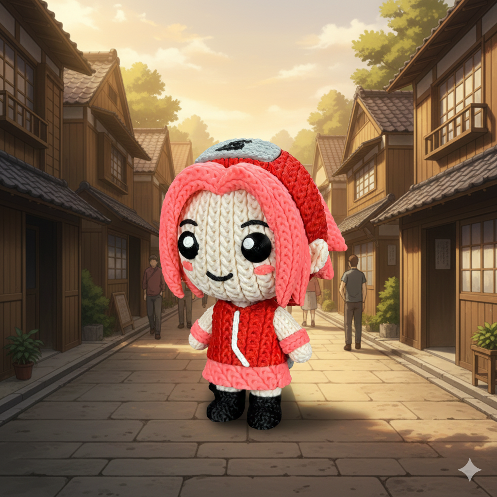 Sakura - Knitted