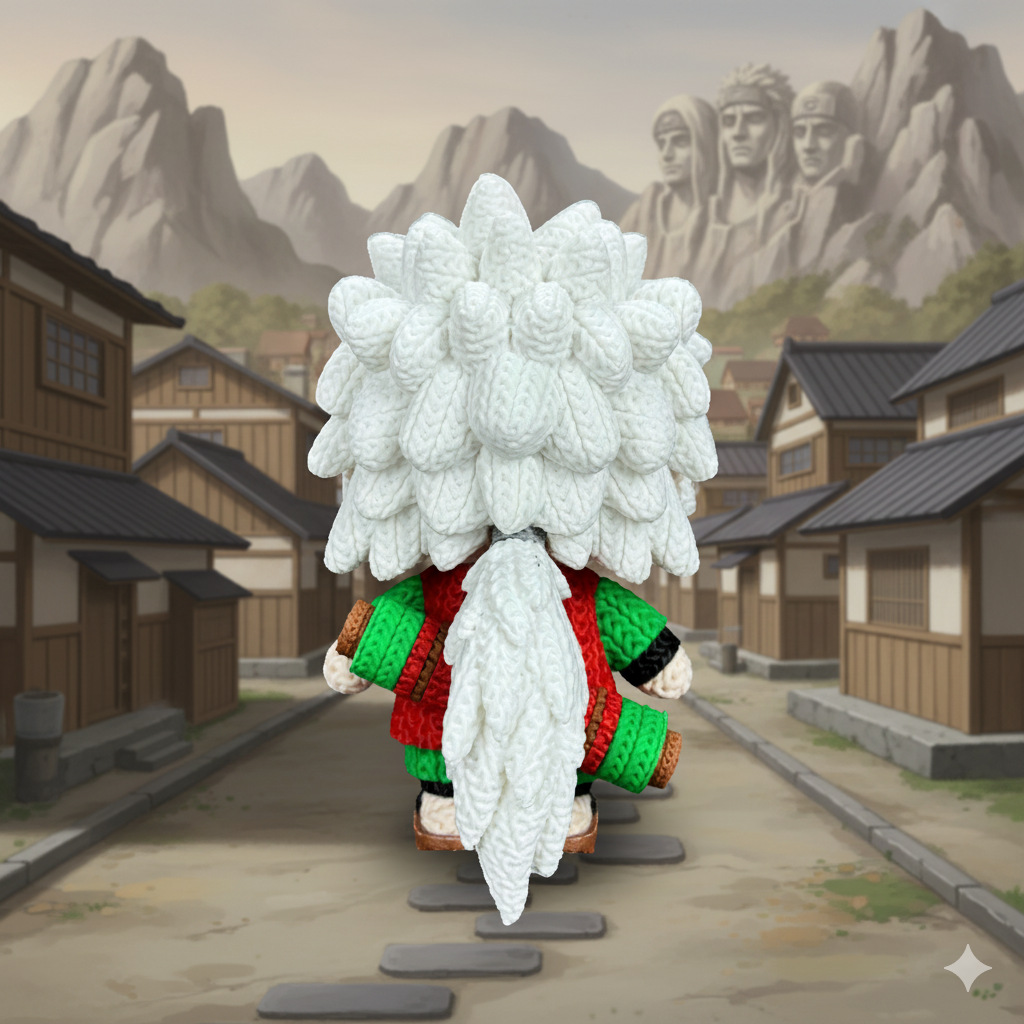 Jiraiya - Knitted