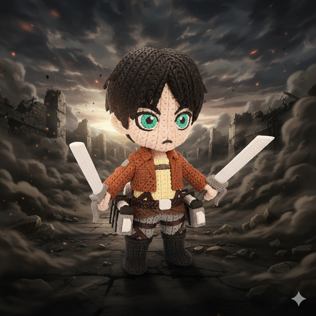 Eren Yeager - Knitted