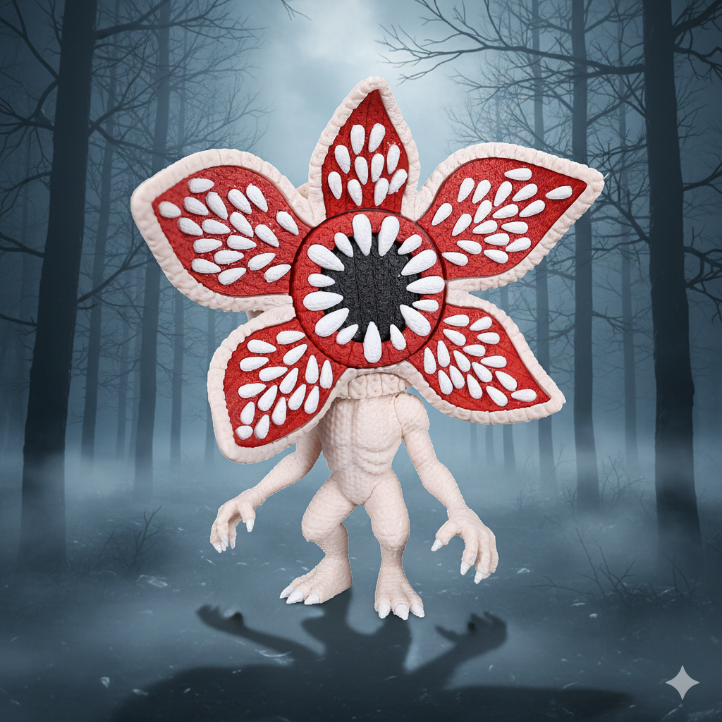 Demogorgon - Stranger Things - Knitted