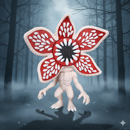 Demogorgon - Stranger Things - Knitted