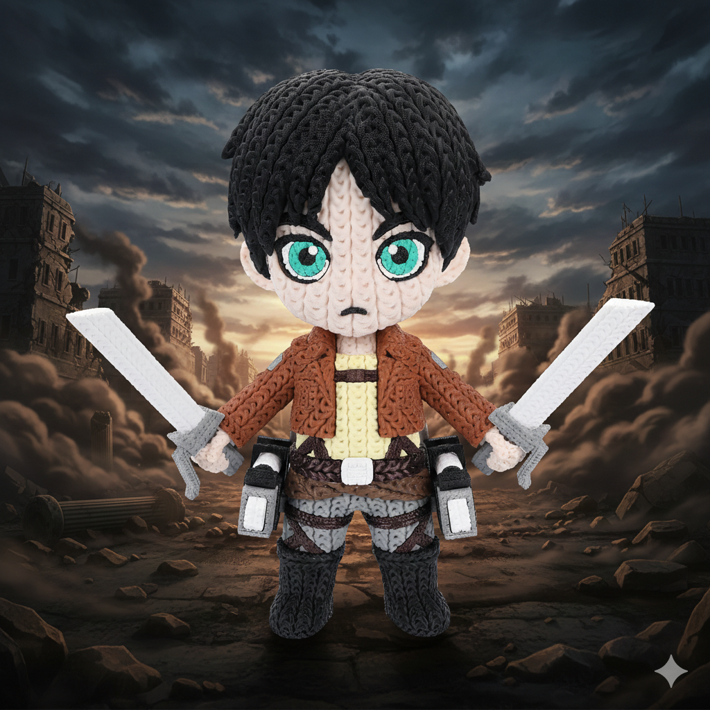 Eren Yeager - Knitted