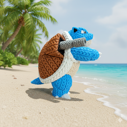 Blastoise - Knitted