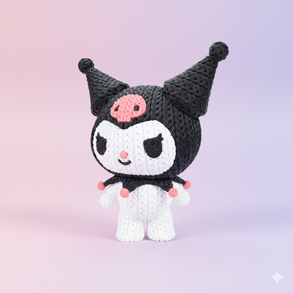 Kuromi - Knitted